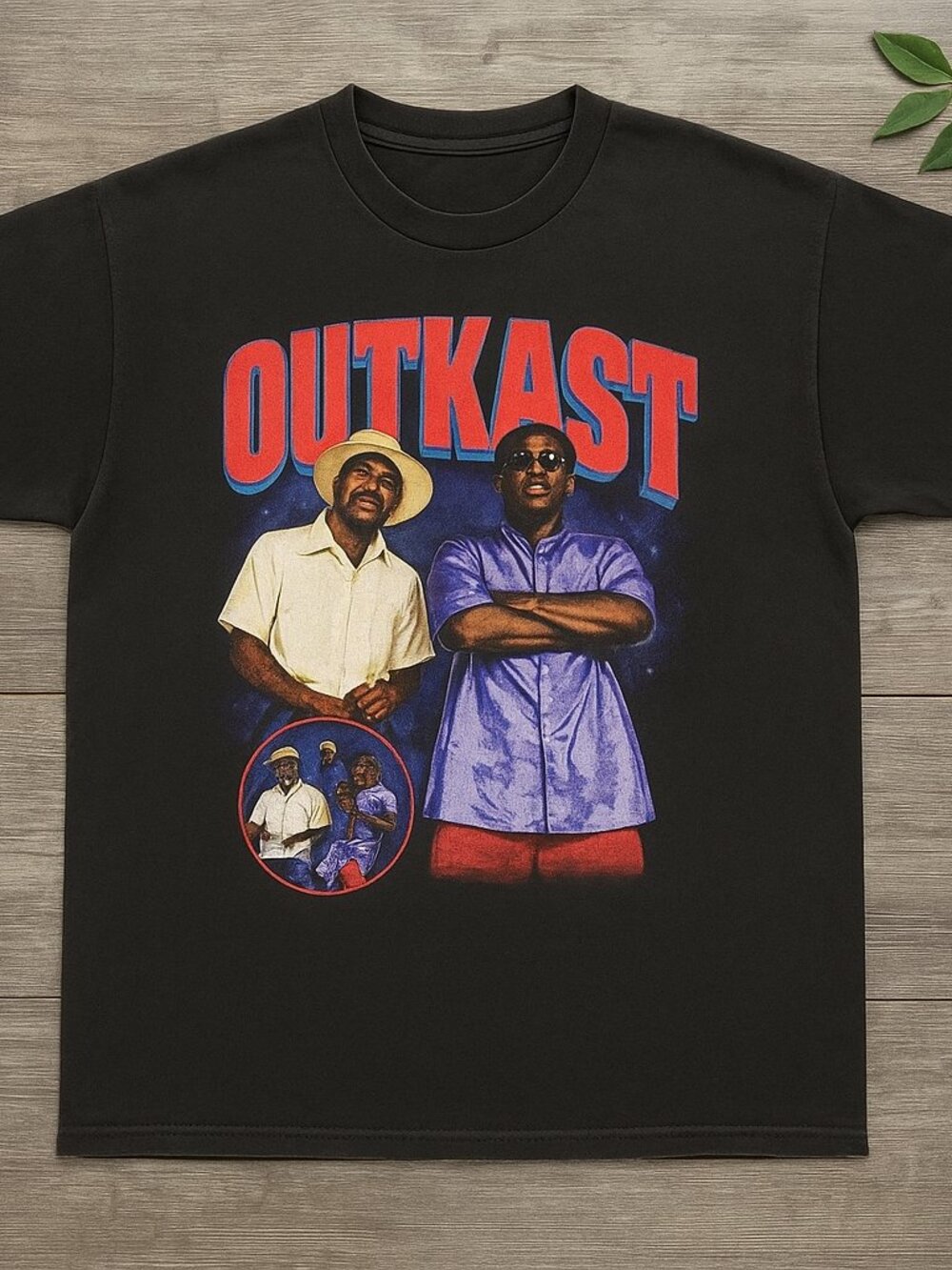Outkast Graphic T-Shirt Black Vintage Hip Hop Music Tee